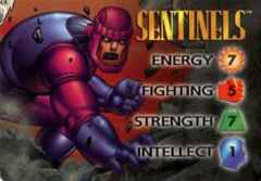 Sentinels 4-Grid Character Card